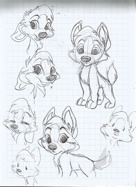 Delhedalim (Del) • Shaya! oc sketch She’s a female wolf pup, shy and...