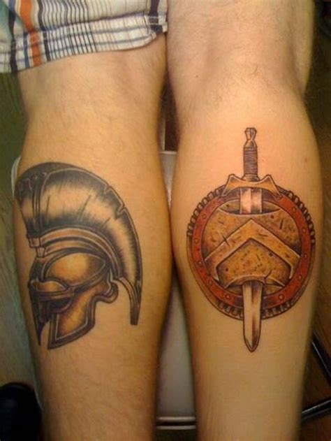 25 Powerful Shield Tattoo Designs | Shield tattoo, Shoulder armor tattoo, Spartan tattoo