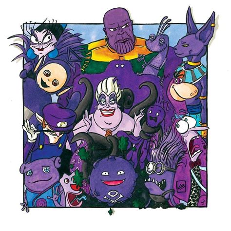 Personagens Lilas