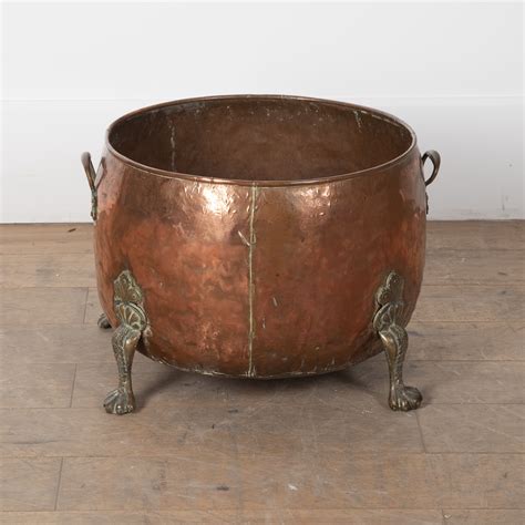 Large 20th Century Copper Log Bin - DA9629061 | Lorfords Antiques