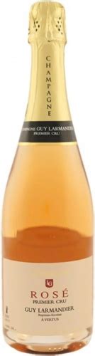 Купить Шампанское Champagne Guy Larmandier, Rose Brut Premier Cru, 2018 ...