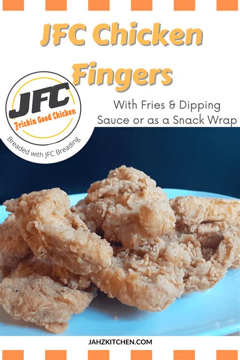 JFC Chicken Fingers | A JAH Product Recipe - JAHZKITCHEN