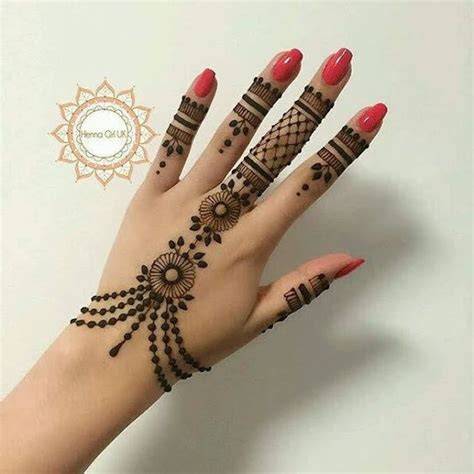 easy henna designs  hands  beginners