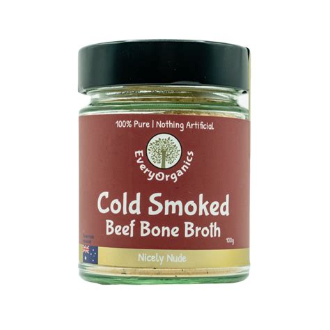 Cold Smoked Beef Bone Broth, Nicely Nude. – EveryOrganics