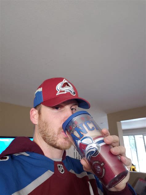 Going to the AVS-knights game. Have season tickets to the knights but