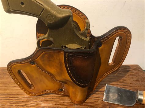 Colt Python .357 Saddle Holster Pattern-pancake Digital in - Etsy UK