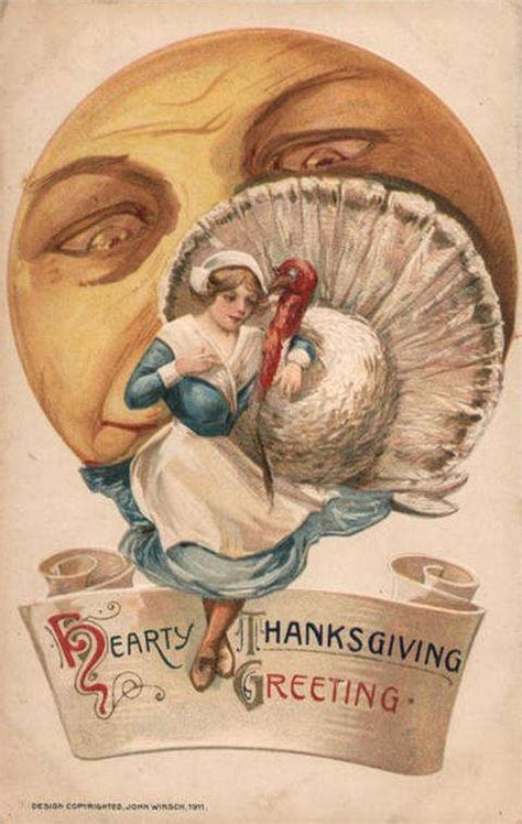 Vintage Thanksgiving Postcards – My Calendar Land