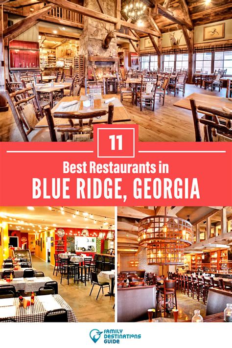 restaurants  blue ridge ga   top eats