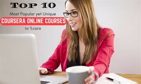 10 Most Popular yet Unique Coursera Online Courses to Learn - Wisestep