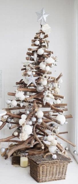 Árvore De Natal Com Galho Seco - Árvore de Natal de Galho Seco – 62 Ideias Inspiradoras & Tutorial DIY!