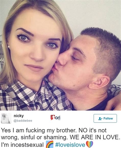 I'm 'Incest-s*xual' and Proud of F**king My Brother - Lady Breaks the ...