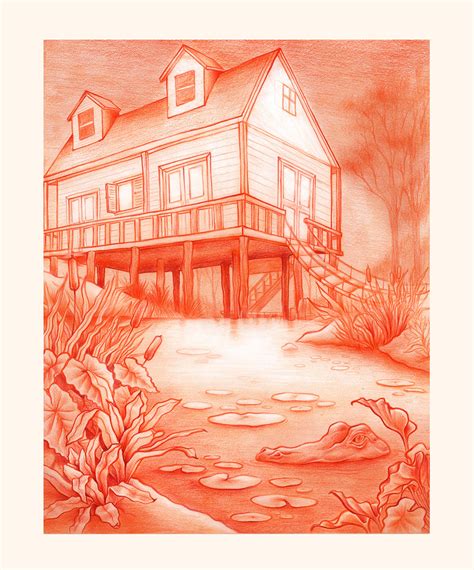 red pencil sketches  behance
