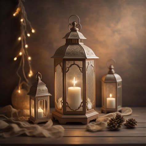 Premium Photo | Lantern isolated