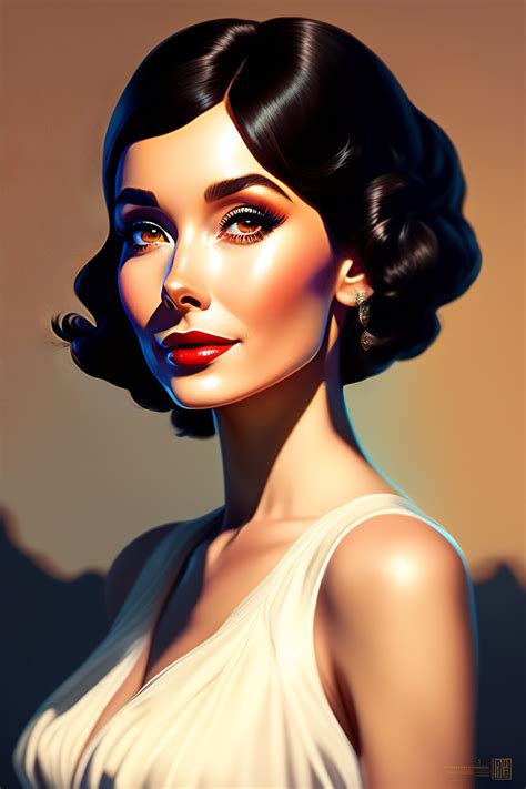 Lexica - Full body, from above, audrey hepburn as Elizabeth from