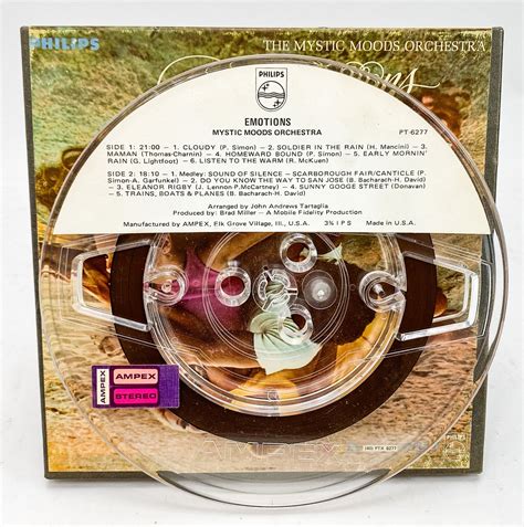 Emotions The Mystic Moods Orchestra Reel to Reel Tape 3 3/4 IPS Philip