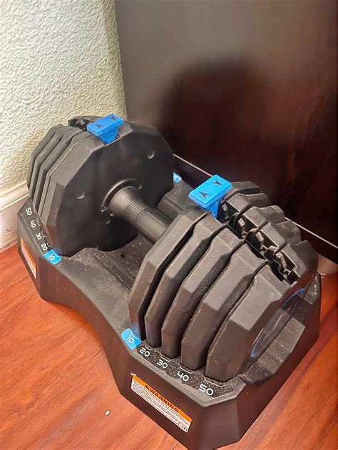 Home gym dumbbell (310 lbs total) setup. Bowflex bench - $500 Willing