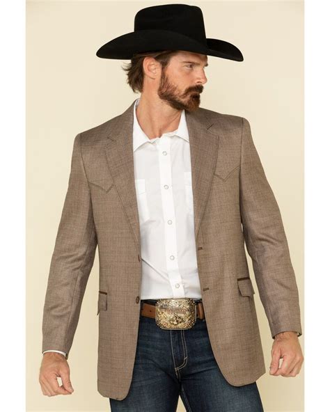 circle  men  brown houston western sportcoat artofit
