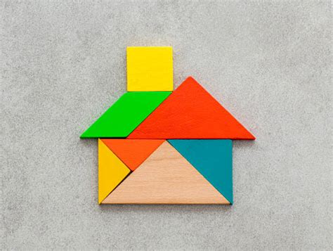 Casinha De Tangram - 530+ Tangram Casa Fotografías de stock, fotos e imágenes libres de ...