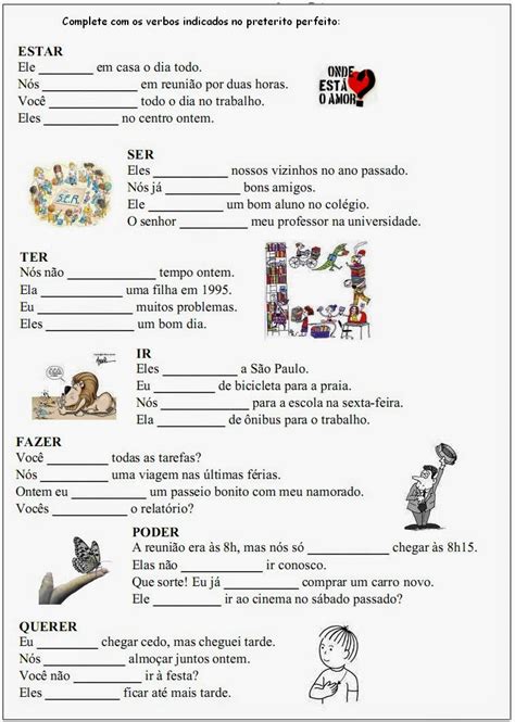 Atividades De 6 Ano - Educa X: Atividades do 6 ano se português para imprimir