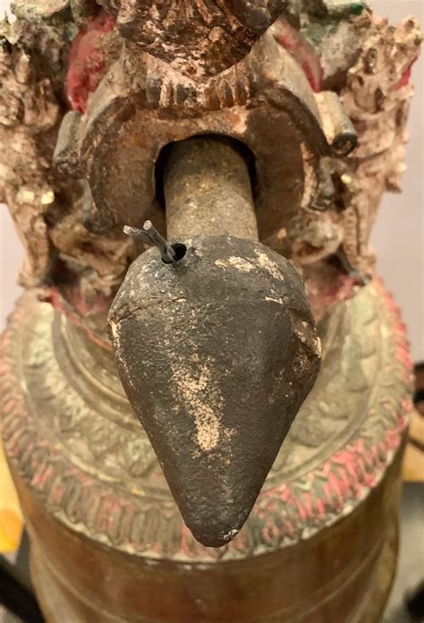 Palatial 19th Century Bronze Bell on Stand W. Gong at 1stDibs | bell stand