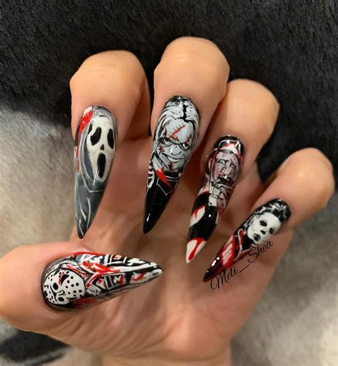 30 Spooky Ghost Nail Ideas – Lovely Nails And Spa