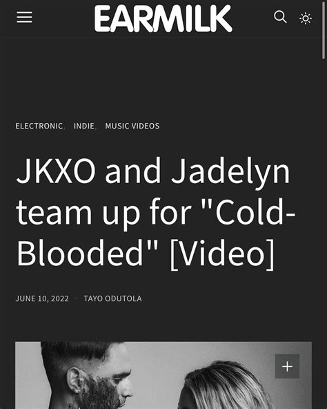 Jadelyn | ‘COLD-BLOODED’ single & music video available now on all
