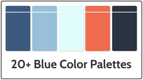 20+ Best Blue Color Palettes for 2025 - Venngage