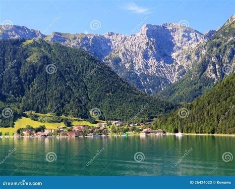 The Achensee Lake in Austria Stock Image - Image of scenic, lake: 26424023