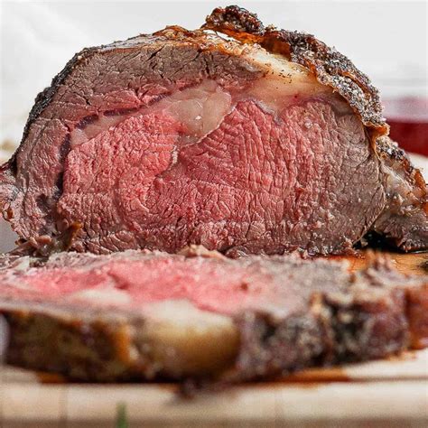 ultimate standing rib roast prime rib  wooden skillet