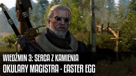 Okulary Magistra w grze Wiedźmin 3: Serca z kamienia - easter egg - YouTube