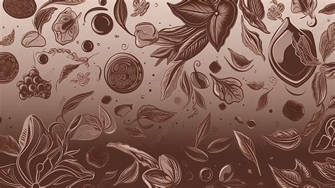 chocolate texture background linear illustration chocolate pattern