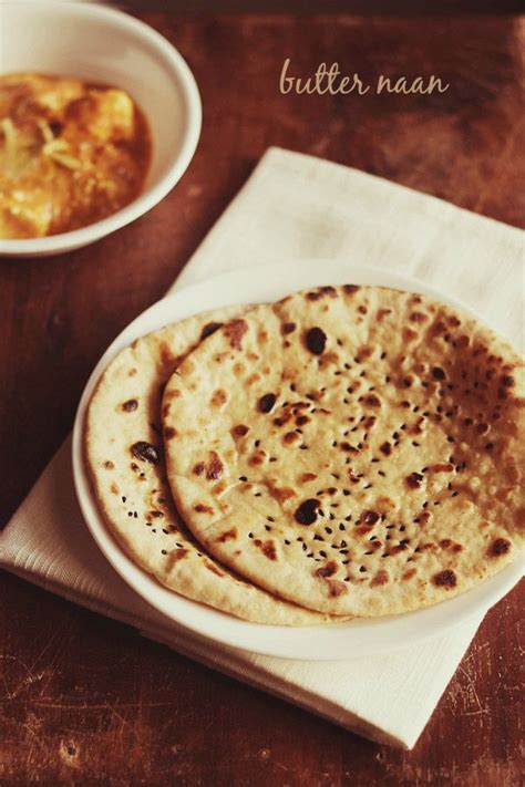 butter naan recipe - soft and healthy butter naans made with whole ...