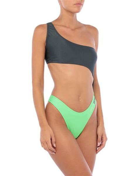 GCDS One-piece Swimsuits In Steel Grey | WHAT’S ON THE STAR?
