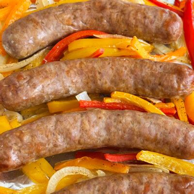 Baked Sausage and Peppers (Sheet Pan Dinner) - Meatloaf and Melodrama