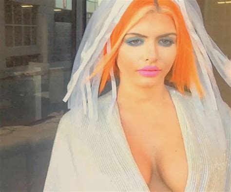 Shocking celebrity wedding dresses