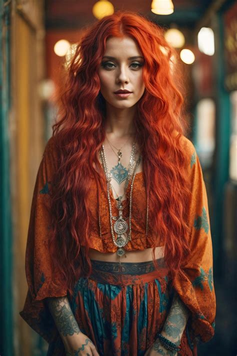 Woman With Long Red Hair Free Stock Photo - Public Domain Pictures