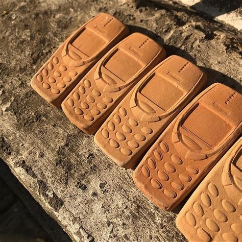 nokia brick phone sculpture     part depop
