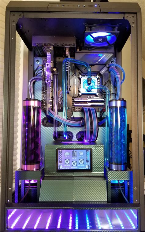 First water cooling build! Custom dual loop with Tower 900 case. 3D ...