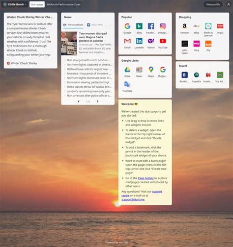 Start page - start.me