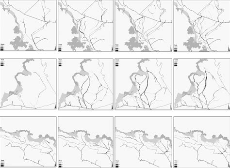 maps displaying  change  track area   track