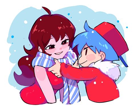 girlfriend and boyfriend (friday night funkin') drawn by benzbt | Danbooru