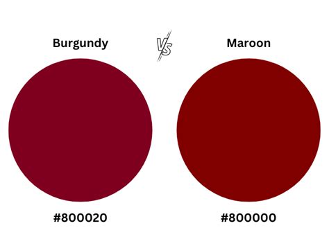 Deep Burgundy Vs Burgundy at Doris Newkirk blog
