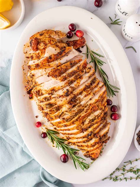 how to cook a boneless turkey breast in the oven