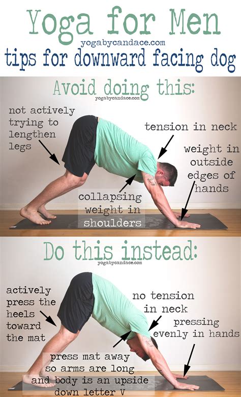 Yoga for Men: Downward Dog Tips — YOGABYCANDACE