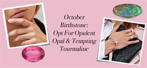 October Birthstone - Opal & Tourmaline – AENEA Jewellery
