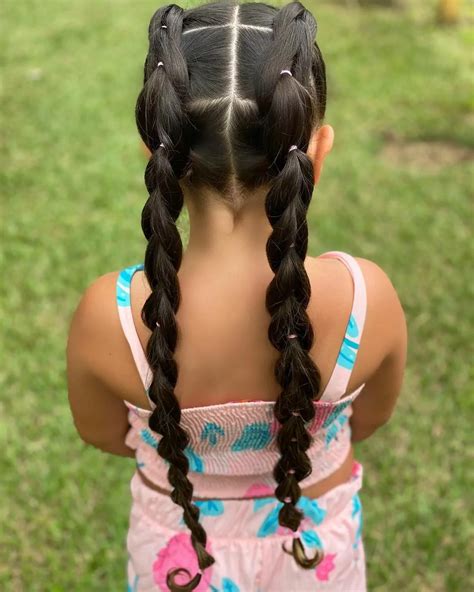 Penteado Infantil Com Trancinhas - Confira ideia de penteado infantil com trança | Ponto da Mulher