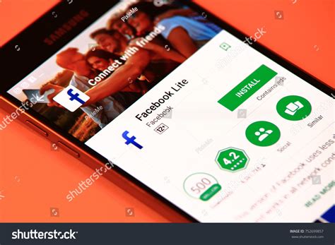 facebook lite logo images stock  vectors shutterstock
