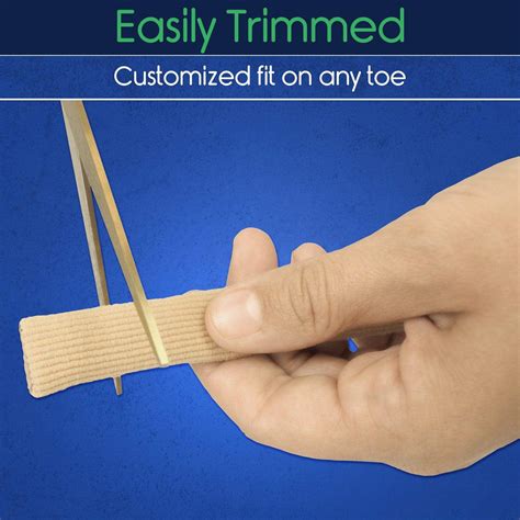 Toe Sleeves 6 Tubes, Protect Blisters, Corns and Calluses on Your Toes