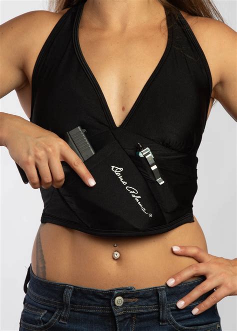 Black Active Bra Top Holster - Shop Women’s Concealed Carry Holsters ...