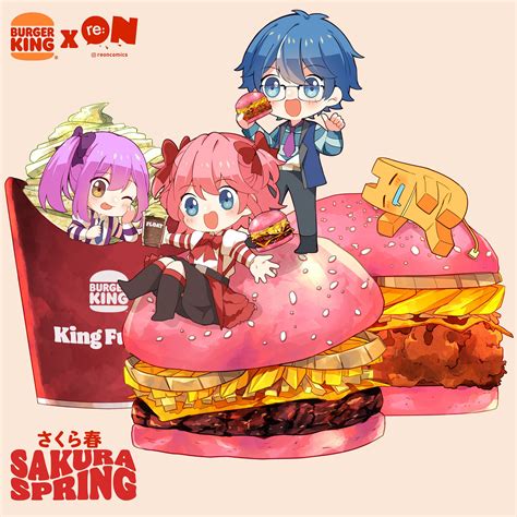Sambut Kolaborasi Burger King Dengan Reon and Friends | KAORI Nusantara